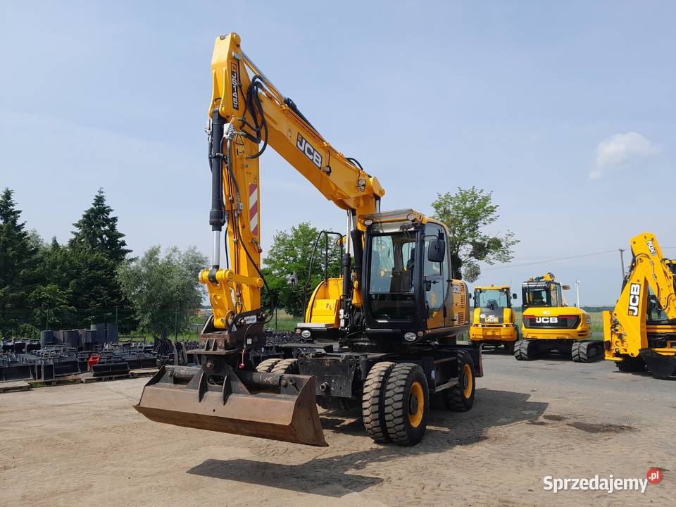 JCB JS145W 2020R KOPARKA KOŁOWA KOŁÓWKA CAT Krotoszyn