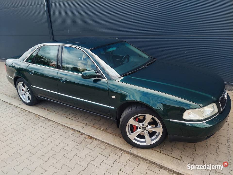 Audi A8 D2 LIft 28 V6 LPG roczne Piękna Zadbana Margonin