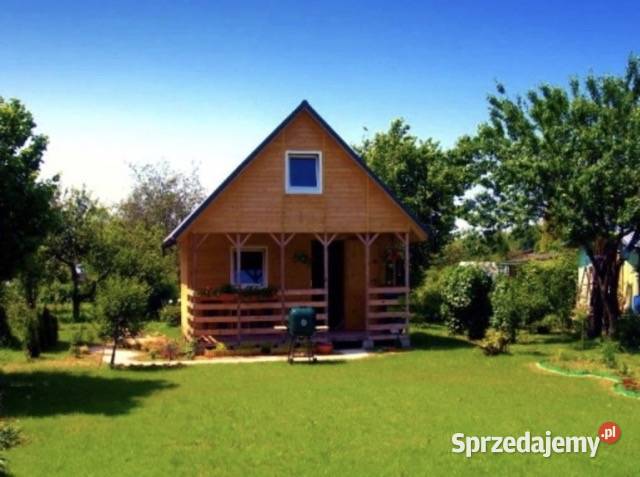 Domek całoroczny letniskowy drewniany z Korczyna