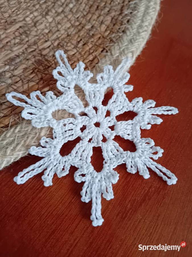 szydełkowe gwiazdki Oleśnica