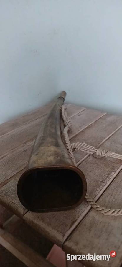 Stary róg sygnalowy blaszane Kraków