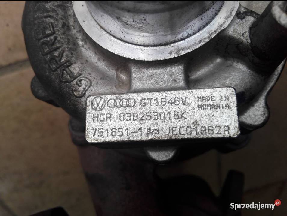 Oryginalna Turbosprężarka Garret GT1646V osobowe Silniki i osprzęt dolnośląskie Żmigród