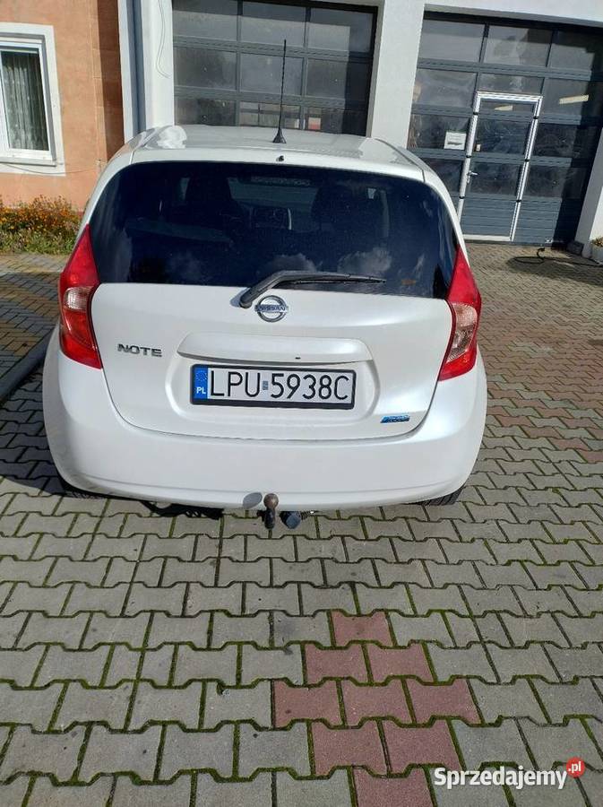 Nissan note e12 Rok produkcji 2014 Puławy
