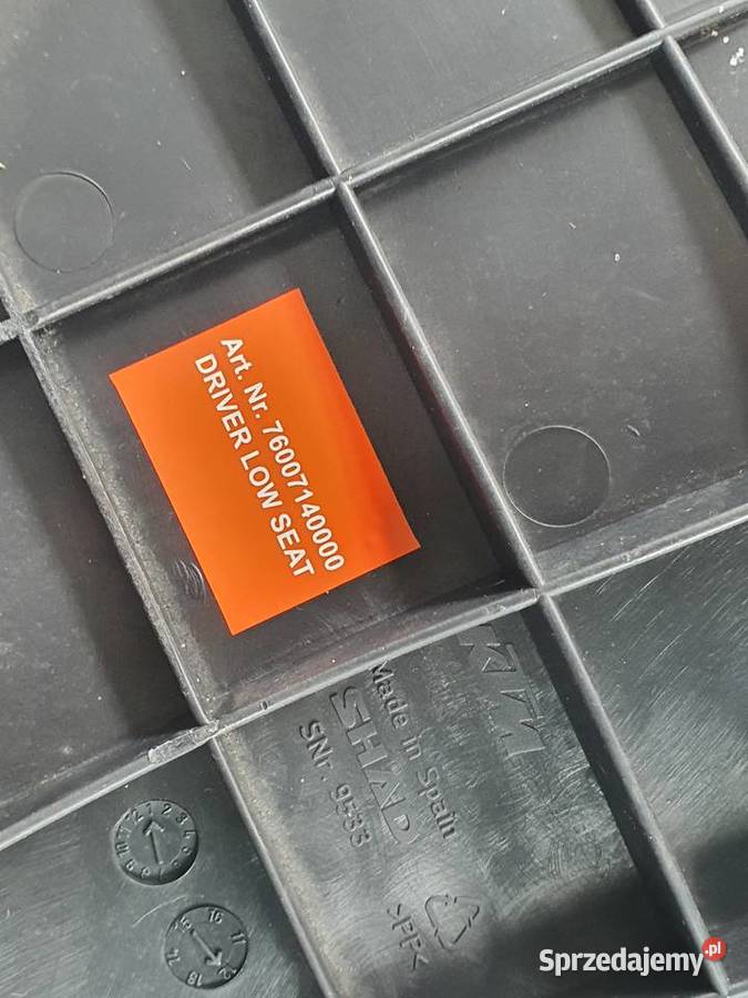 Siedzenie Kierowcy Kanapa Ktm Duke 690 Łódź sprzedam