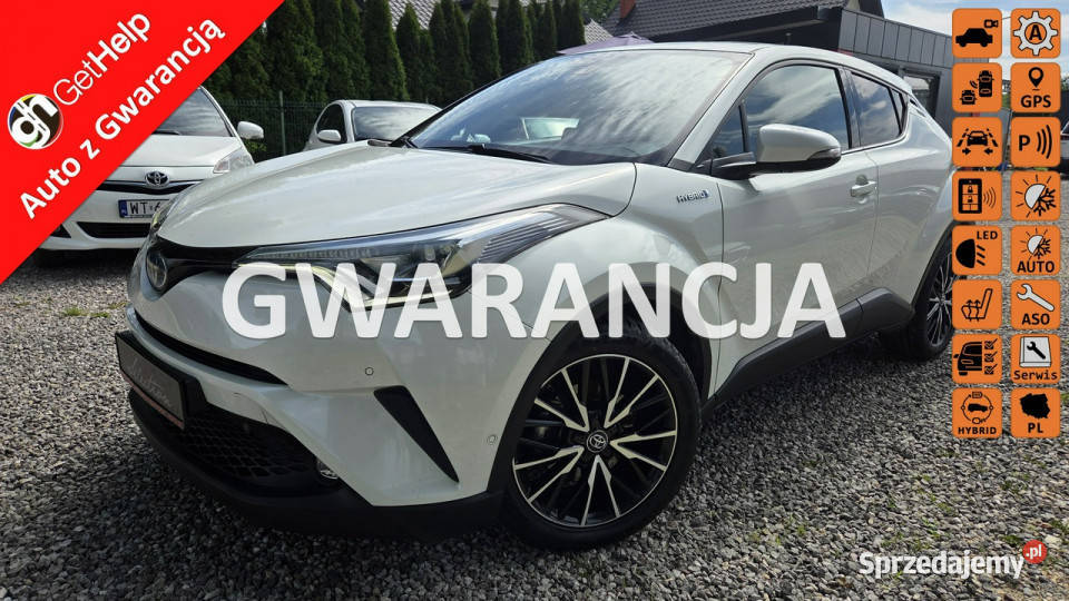 Toyota CHR 18 HSD SELECTION Bezwypadkowy Blisy komputer pokładowy Otwock Mały