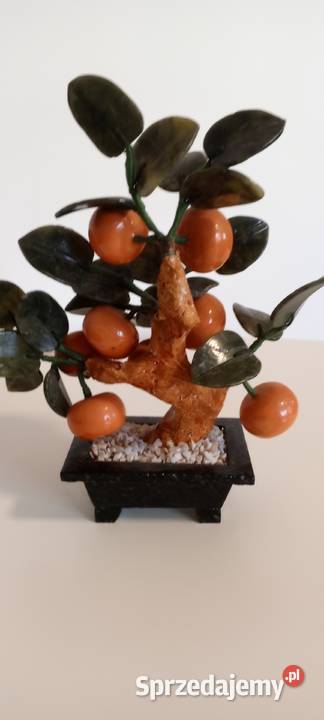 Sztuczne drzewo Feng Shui Jade rzeźbione drzewo małopolskie Skawina