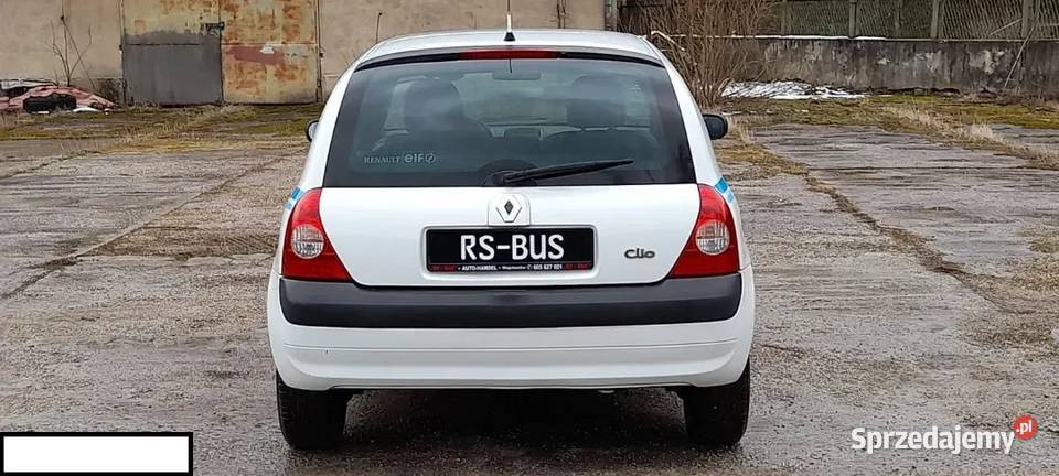 Renault Clio II 2002 r 12 benz z Niemiec Wojcieszów