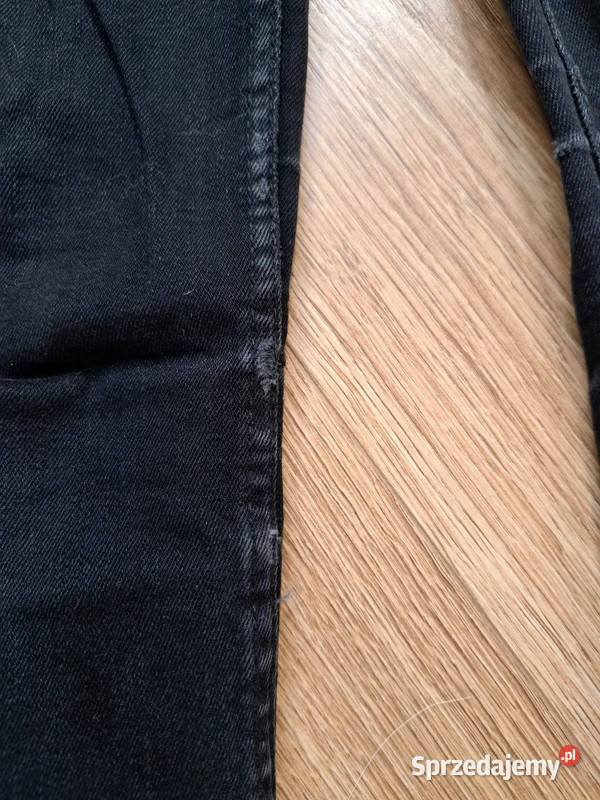 czarne rurki reserved denim klasyka w rozmiarze Spodnie Trąbki Wielkie