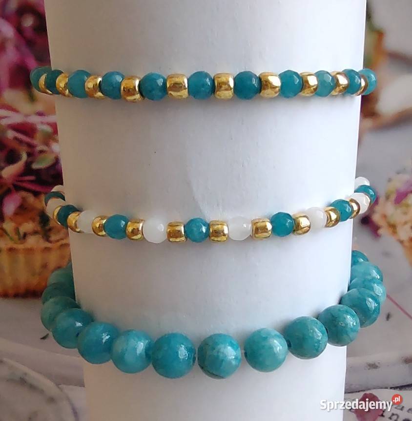 Bransoletka z Jadeitami Zgierz