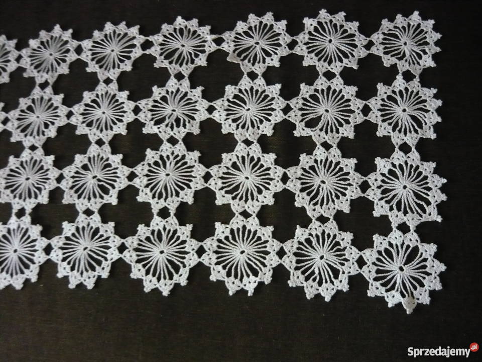 serweta wykonana szydełkiem Miastko