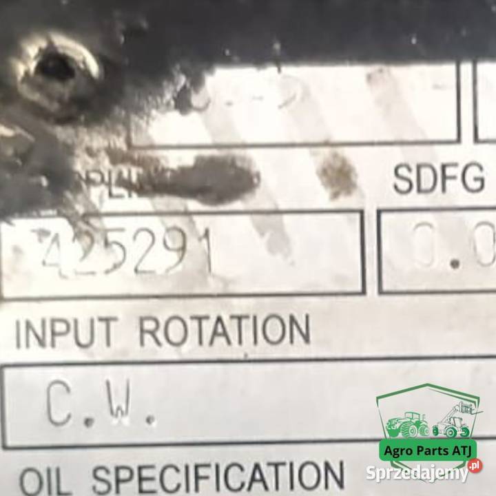 Przedni Most 425291 Carraro 2045 DeutzFahr 250 podlaskie Ciechanowiec