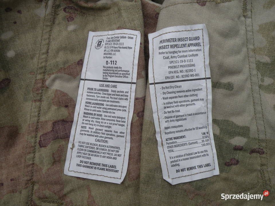 Bluza ACU multicam OCP medium short RAYON Wrocław