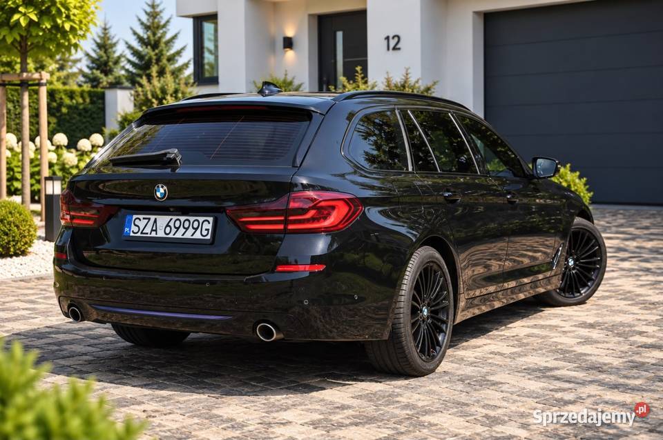 BMW Seria 5 520d Touring Sport Line wielofunkcyjna kierownica Seria 5 śląskie Zawiercie
