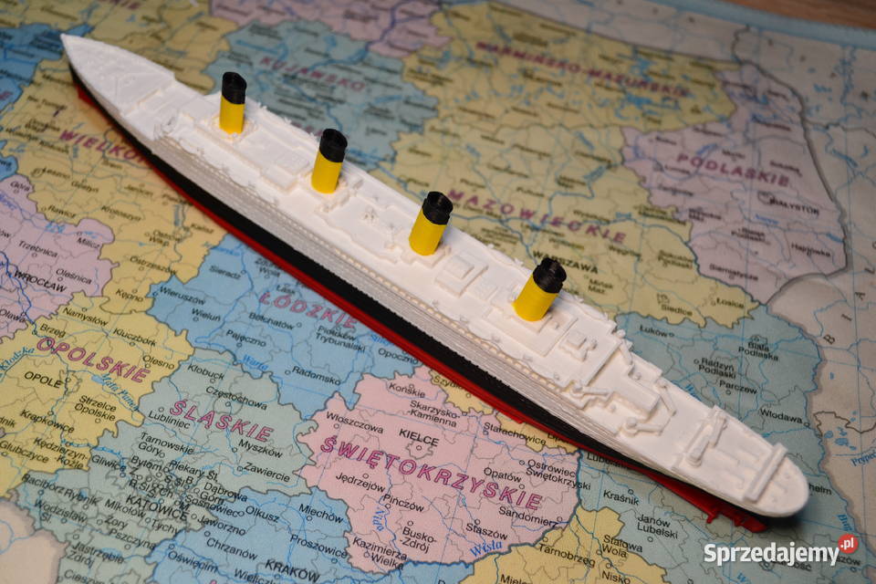 RMS Titanic Model Druk Wydruk 3D Chrzanów sprzedam