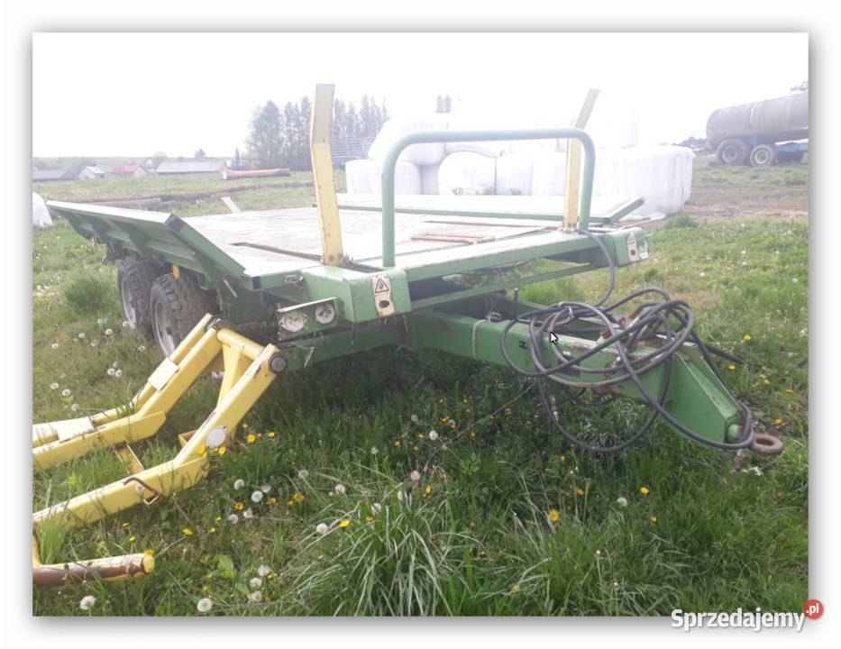 Przyczepa wóz do przewozu bel Sipma Dromader Sanok