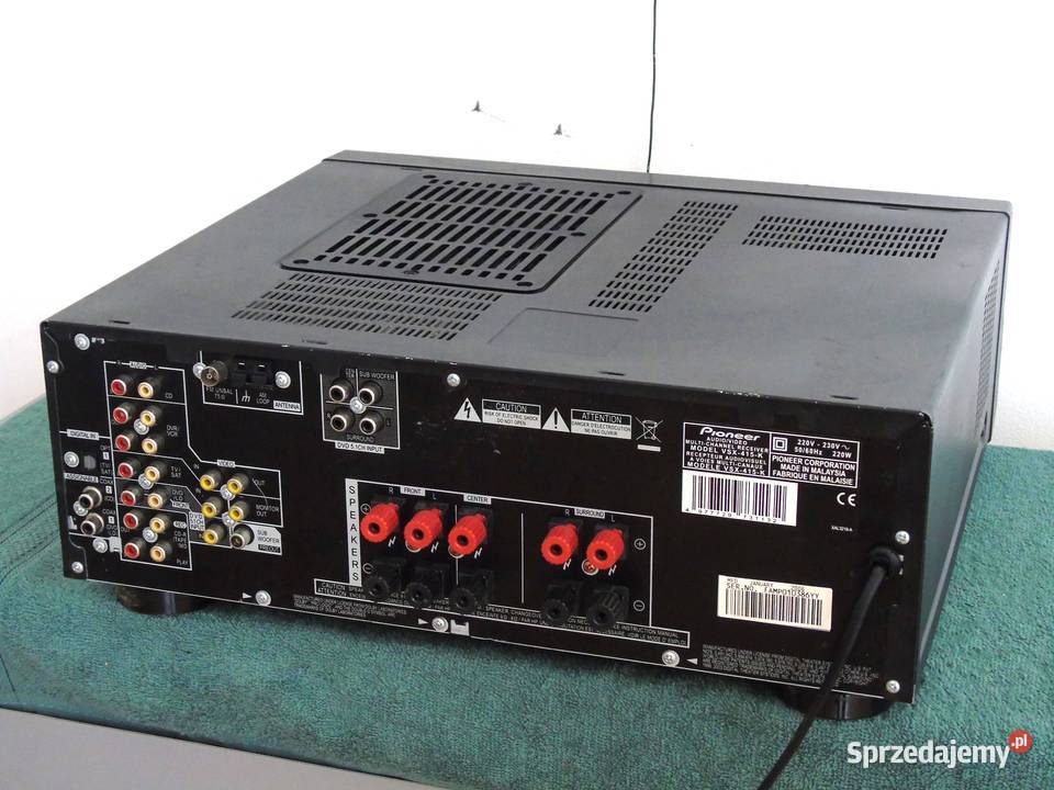 Amplituner Pioneer VSX415 RDS sprawny DOSTAWA podkarpackie Jasło sprzedam