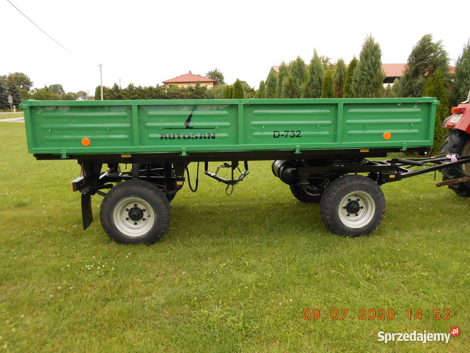 Przyczepa wywrotka Autosan D734 ładna nowa Zamość sprzedam