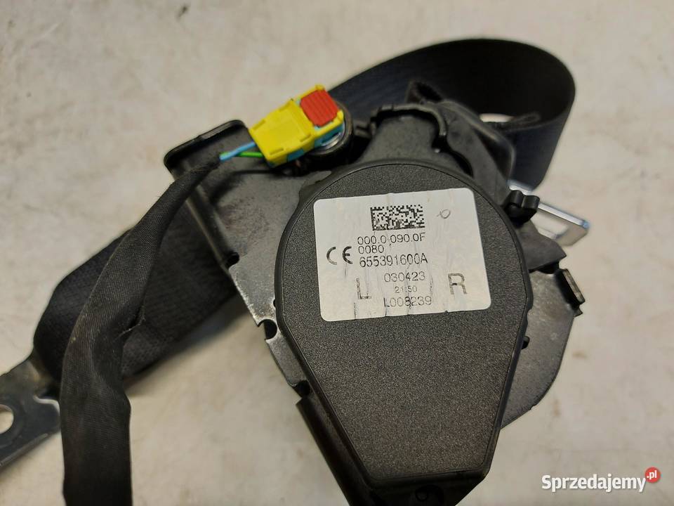 TESLA MODEL Y 2023r Pas bezpieczeństwa tył lewy osobowe