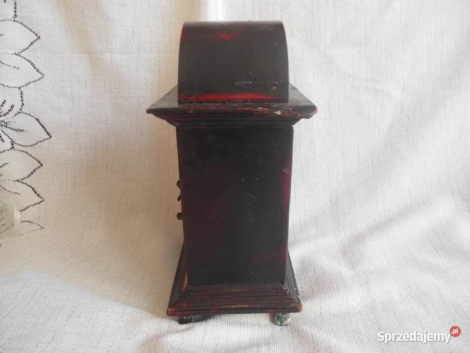 Zegar drewniany PRL Kielce