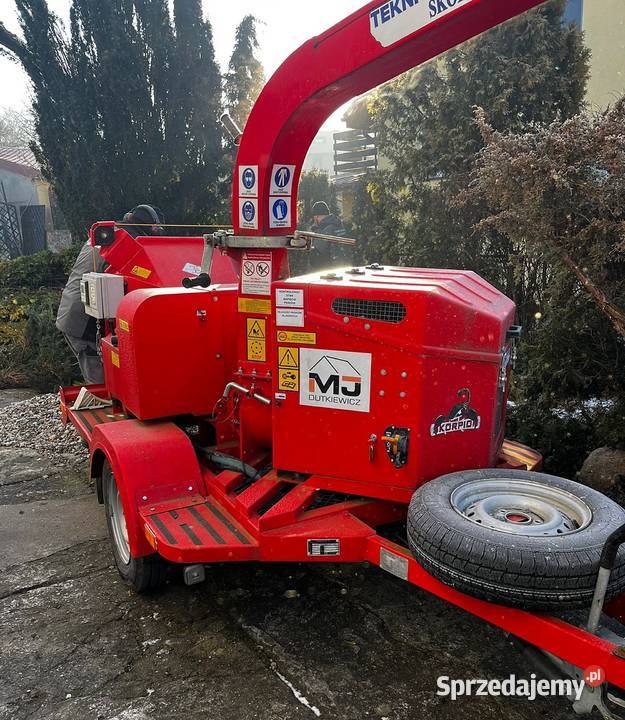 Rozdrabniacz Rębak do gałęzi Teknamotor 160SD Konin