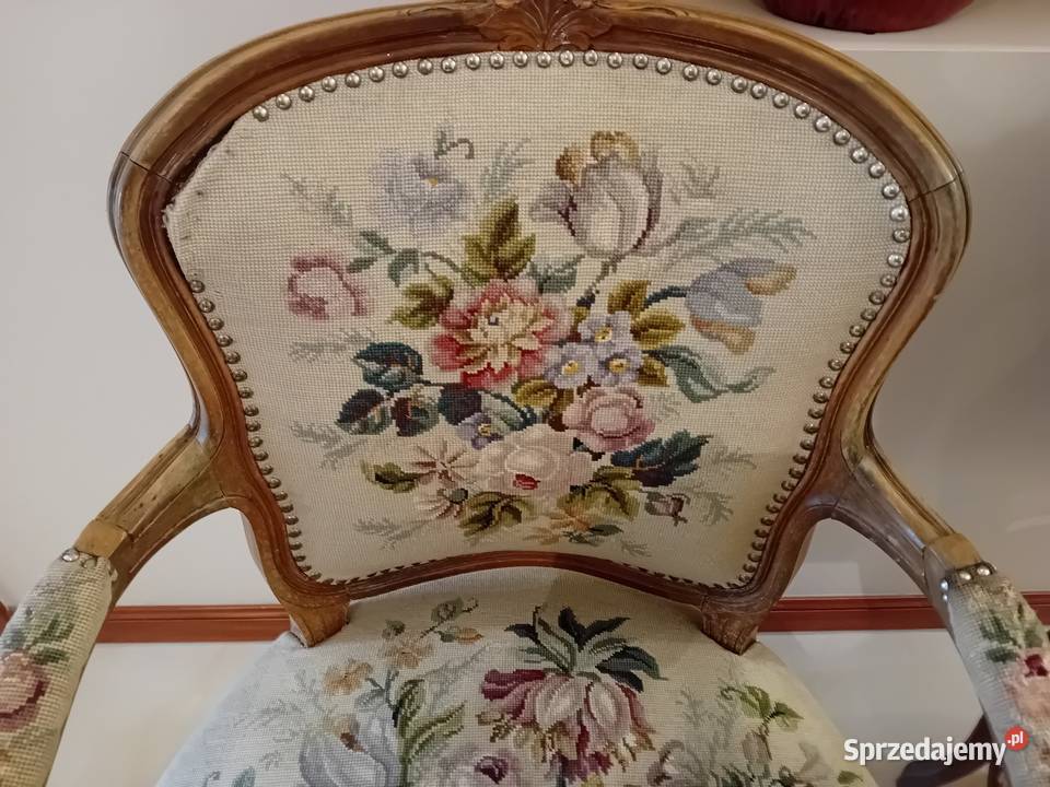 Fotele w stylu ludwikowskim 2 Szczecin