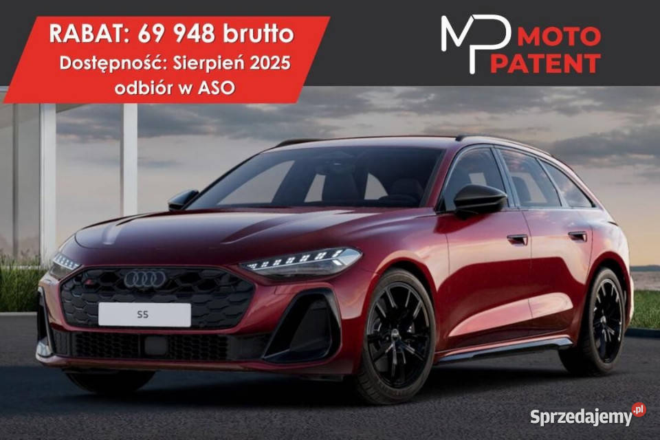 Audi S5 Avant Nowy Model 367 Dowolna pełny VAT mazowieckie Warszawa