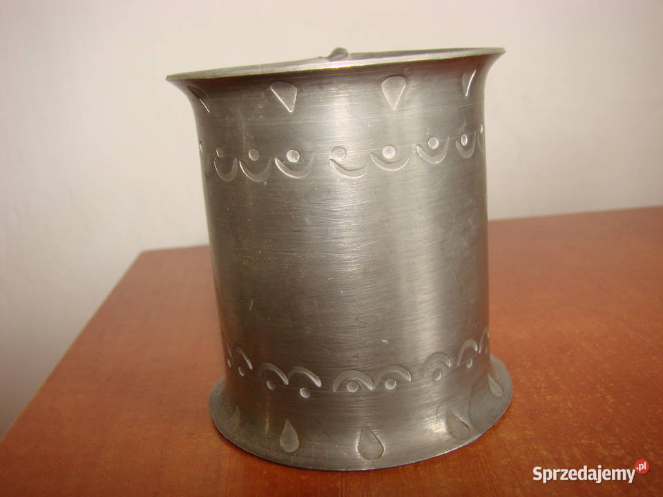 cynowy norweski kubeczek Pruszcz Gdański