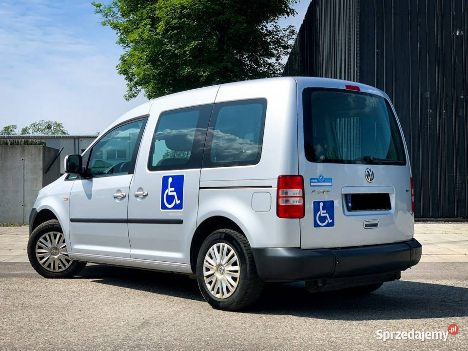 Volkswagen Caddy inwalida osób niepełnosprawnych Rok produkcji 2014