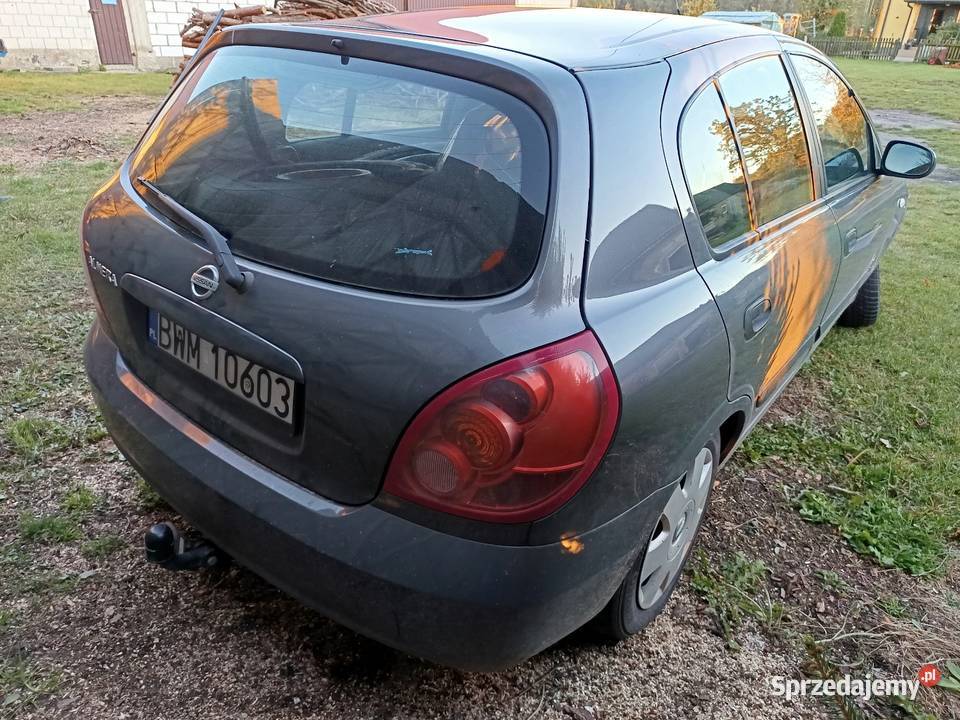 Nissan almera n16 LPGuszkodzonyna części Hak Hatchback Sokoły sprzedam