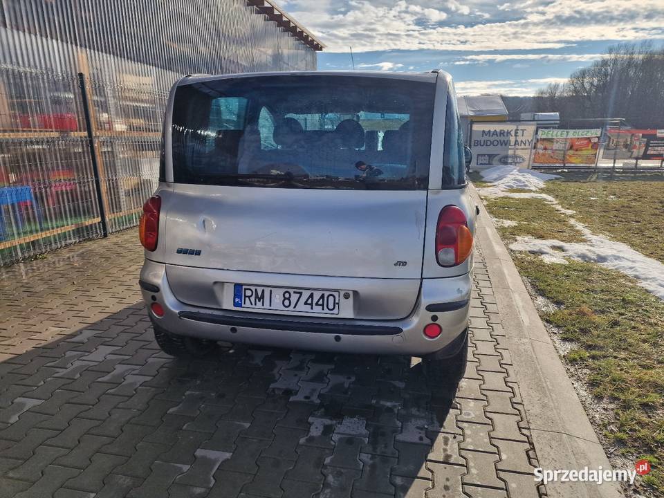 Fiat multipla rodzinny samochód Dębica