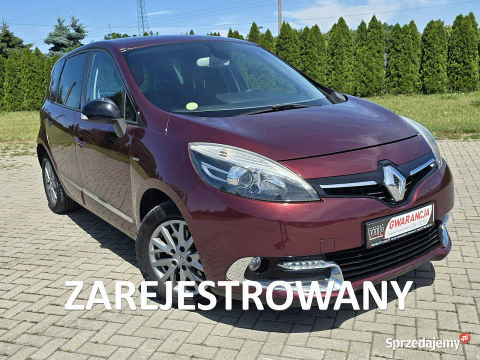 Renault Scenic 15Dci BoseNaviLedyPółSkóryKlimatr Rok produkcji 2013 Kutno