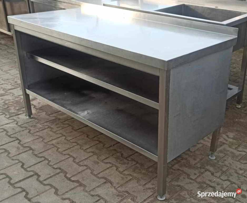 Stół Gastronomiczny z 2ma Półkami 1607085 Mc 159 Gastronomia sprzedam