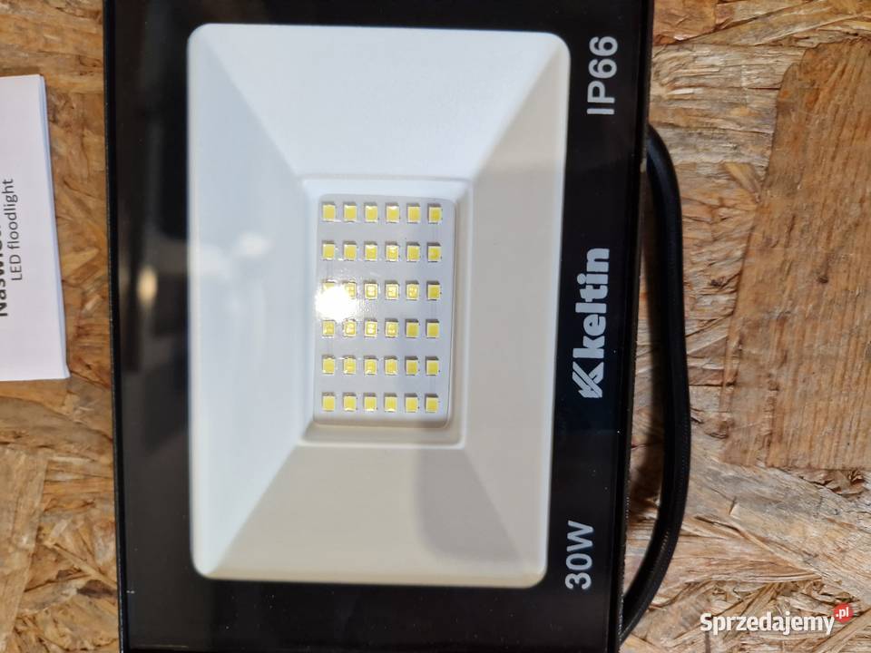 Naświetlacz LED 30W barwa biała zimna 6500K Taśmy LED Głogowa