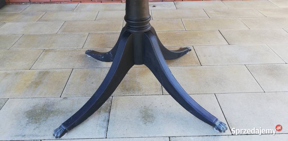 Stół okrągły rozkładany stylowy stolik ława Garwolin