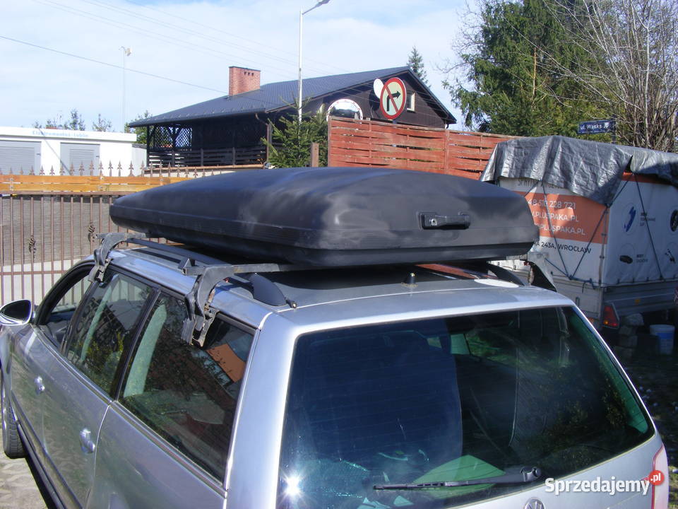 Pojemny BOX dachowy 550 l Bagażnik Thule kpl Wrocław
