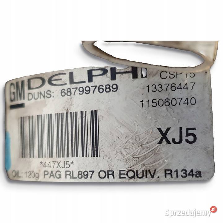 SPRĘŻARKA KLIMATYZACJI Chevrolet Cruze 16 16V lubelskie Chełm