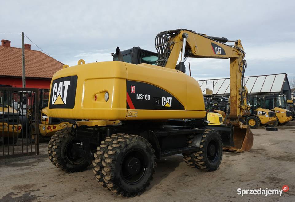Koparka kołowa CAT M 316 D 2013 Jeziorko