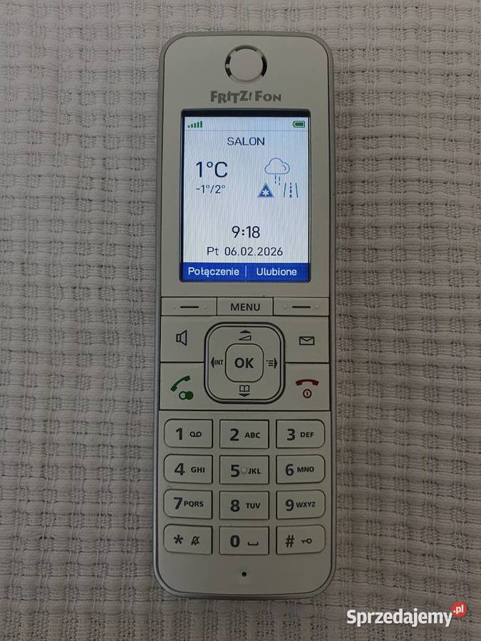AVM FRITZFon C6 TELEFON STACJONARNY DECT VoIP Poznań sprzedam
