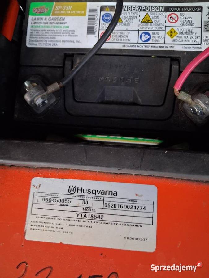 Sprzedam traktorek kosiarkę Husqvarna 185 Płock sprzedam