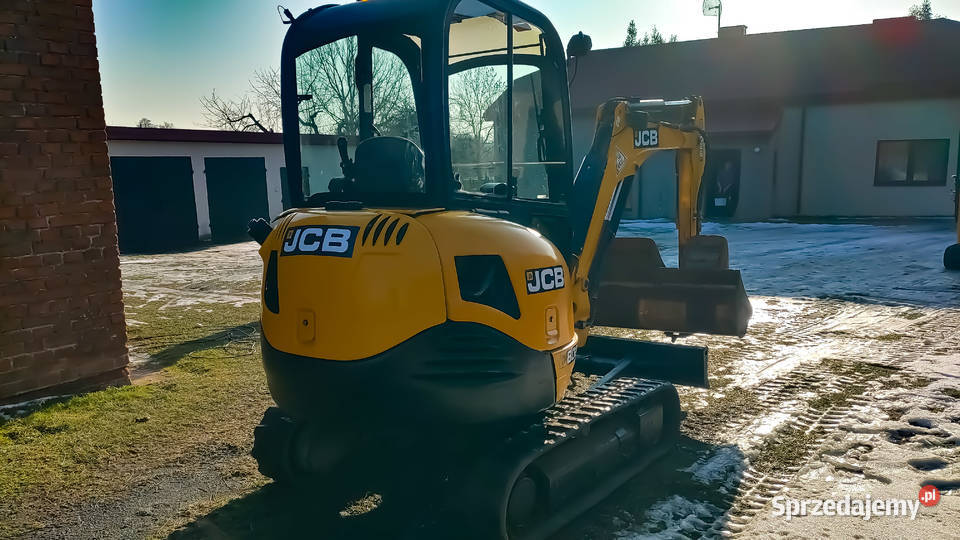 JCB 8026 CTS z 2017 roku 4159 mtg stan kabina nie Piotrków Trybunalski