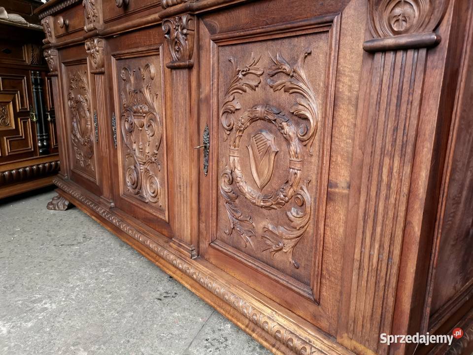 Komodapomocnik i kredens neroenesans Wałbrzych