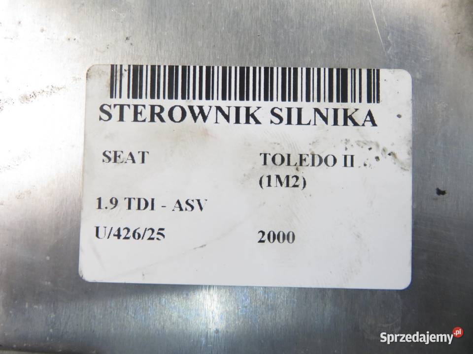 STEROWNIK SEAT TOLEDO II 19 TDI 038906012BT