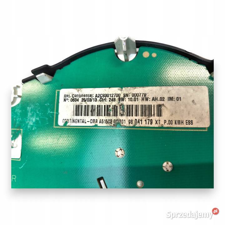 LICZNIK ZEGARY 98041179XT XT Citroen C3 II 12 Chełm