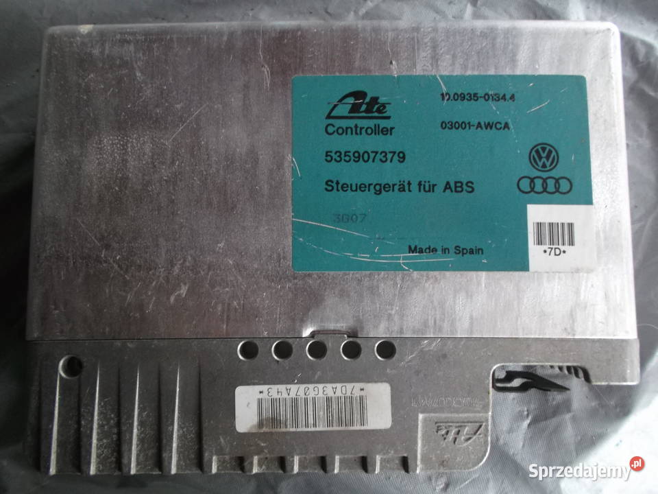 AUDI VW GOLF PASSAT SEAT STEROWNIK ABS Ate Świerzawa