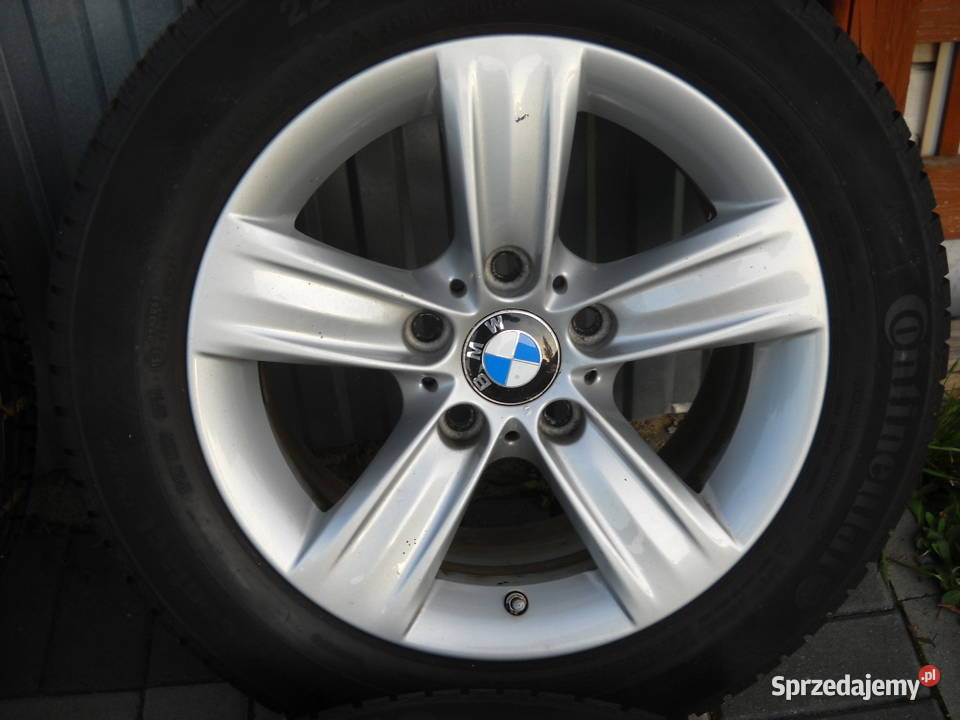 Oryginalne koła BMW 3 F30 opony zima 2255516 Pludry