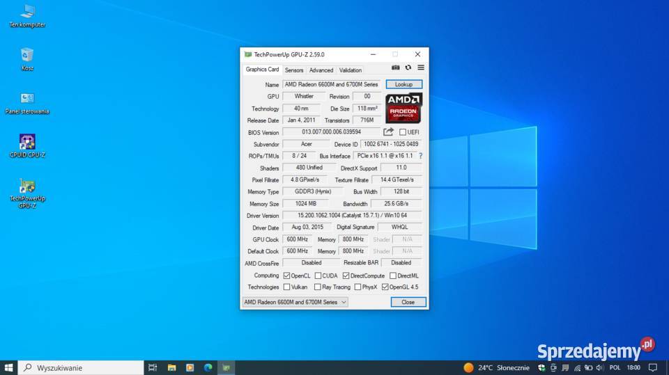 Acer Aspire 5551G