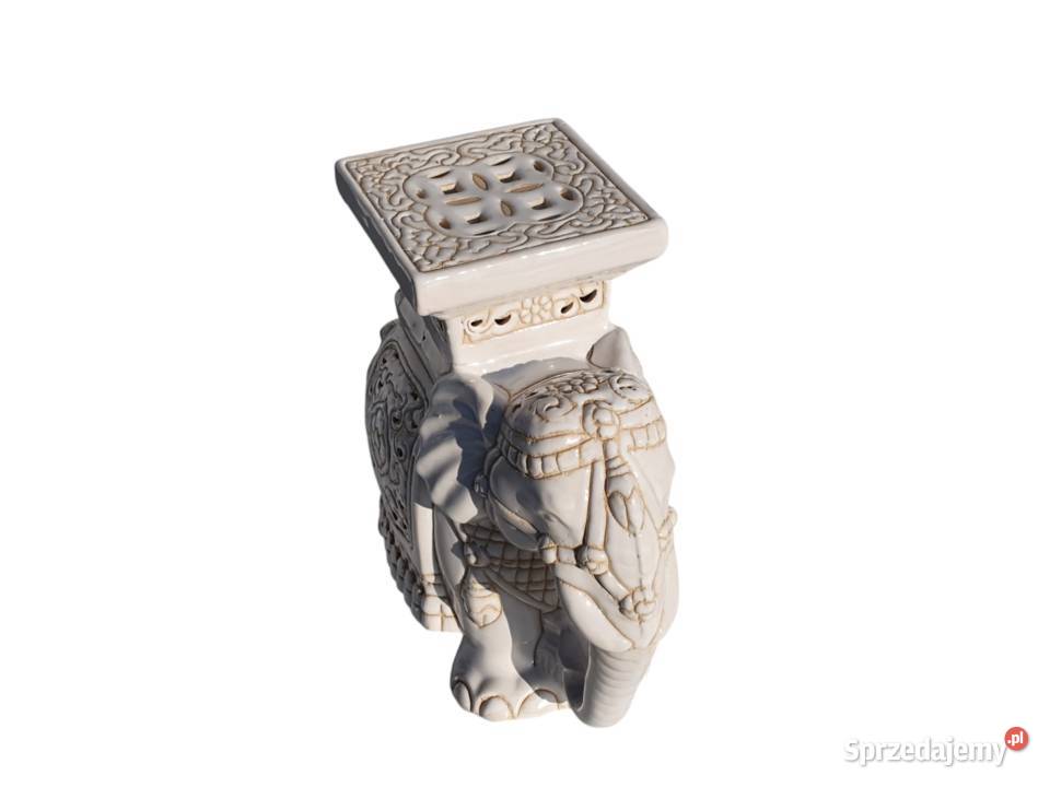 Stara porcelanowa figurka podstawka pod kwiatek Cieszyn