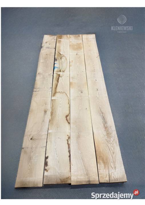 Tarcica dębowa sucha obrzynana III klasa KTE3 Adamów