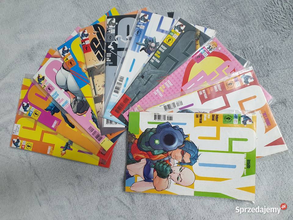 Manga Spy Boy 11 komiksów Marvel Manga USA Amerykańskie