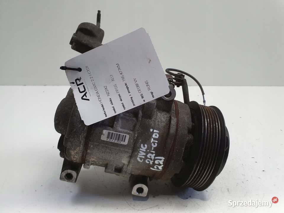 SPRĘŻARKA KLIMATYZACJI Honda CRV CRV III 22